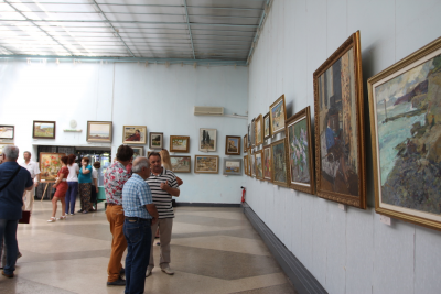 Выставка памяти творчества Федора Захарова