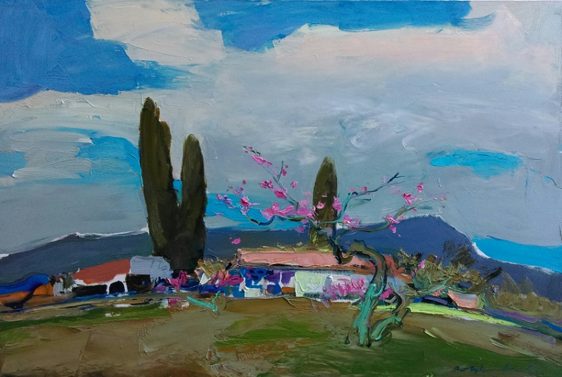 anton-gudzykevych-peach-blossoms